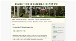 Desktop Screenshot of envirotechservicesinc.com